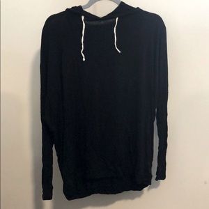 Black stretchy hoodie